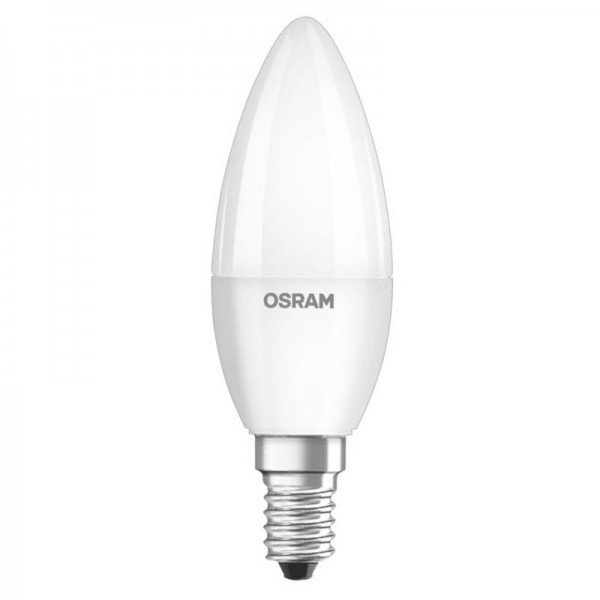 Osram / Ledvance Star Kerze B37 LED Filament 5.5-40W 840 kaltweiß 470lm E14 matt 220° 220-240V