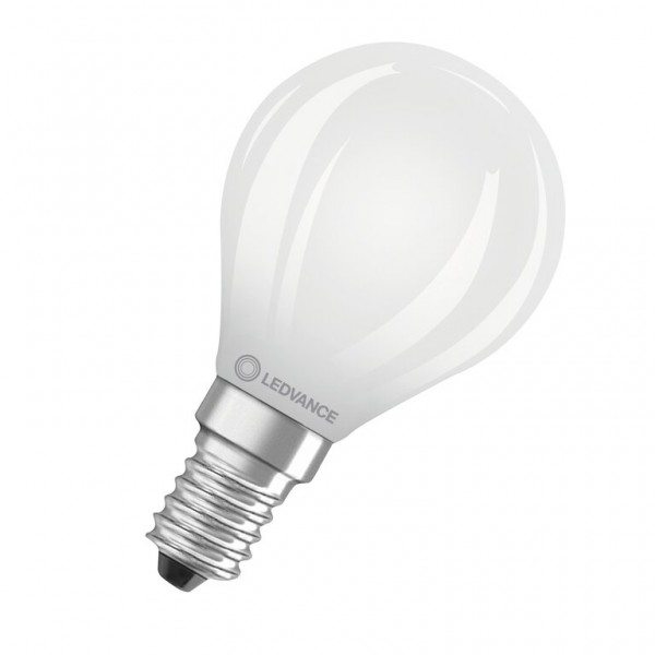 Osram / Ledvance Tropfen P LED Filament Performance 5.9-60W 827 warmweiß 806lm dimmbar E14 matt 300° 220-240V