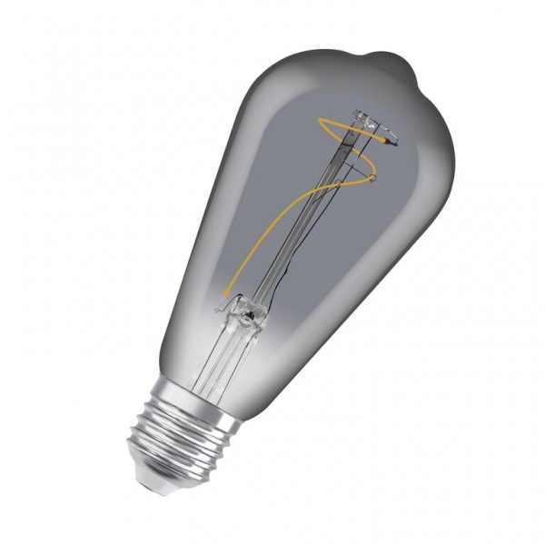 Osram / Ledvance Vintage 1906 Edison LED Filament 3.4-10W 818 extra warmweiß 100lm E27 rauchig 320° 220-240V