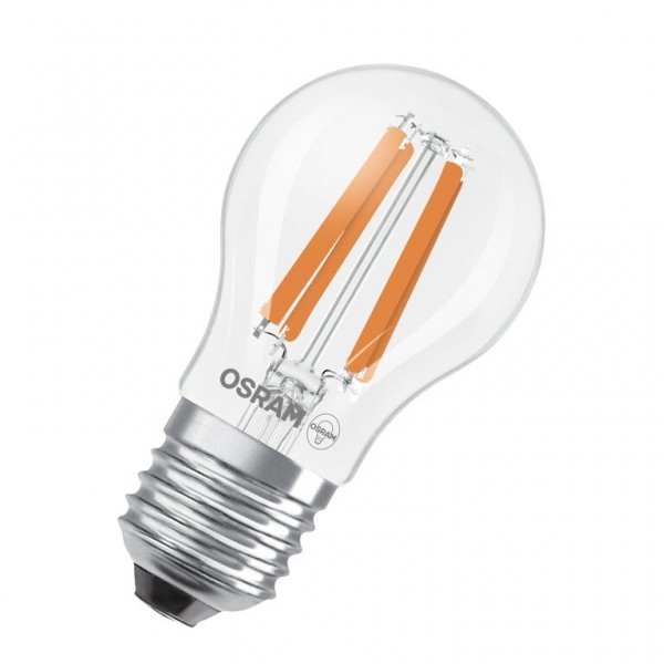 Osram / Ledvance Tropfen P LED Filament UltraEfficient 1.2-25W 840 kaltweiß 255lm E27 klar 330° 220-240V