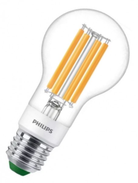 Philips Master LEDbulb A60 UltraEfficient 4-60W 827 warmweiß 840lm dimmbar E27 klar 300° 220-240V