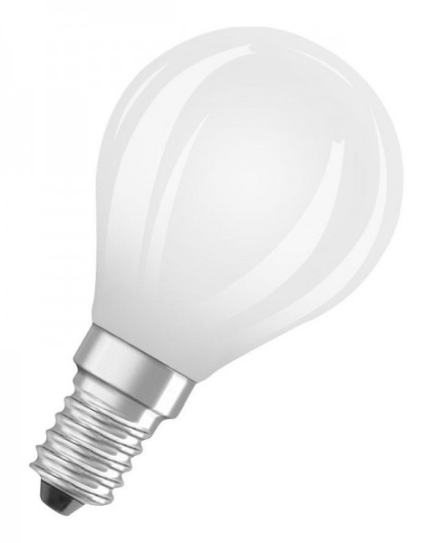 Osram / Ledvance Superstar+ Tropfen P LED Filament 3.4-40W 927 warmweiß 470lm dimmbar E14 matt 300° 220-240V