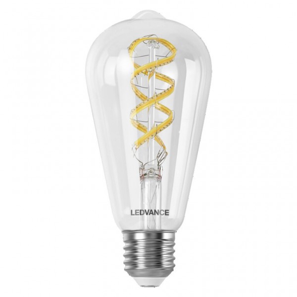 Osram / Ledvance Edison LED Filament WIFI Smart+ 4.8-40W 827-865 RGBTW 470lm dimmbar E27 klar 320° 220-240V