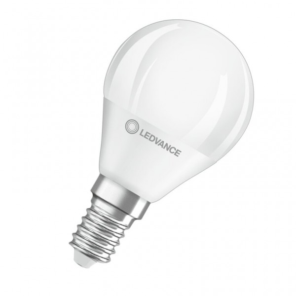 Osram / Ledvance LED Tropfen P matt 200° Performance 4,9-40W/827 warmweiß 470lm E14 220-240V dimmbar