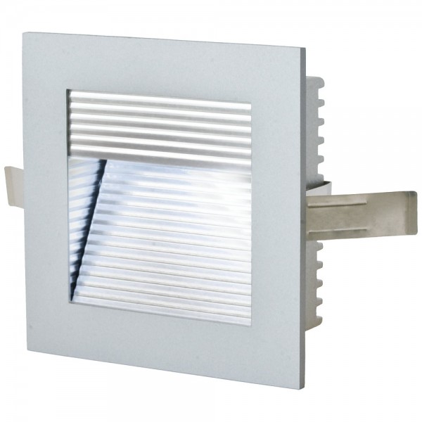 EVN LED Blendfreie Leuchte Aluminium viereckig 90x90x41mm 1,2W 6000K 80lm IP20