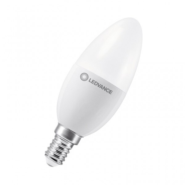 Osram / Ledvance LED Kerze B matt 200° Superior 7,3-60W/840 kaltweiß 806lm E14 220-240V