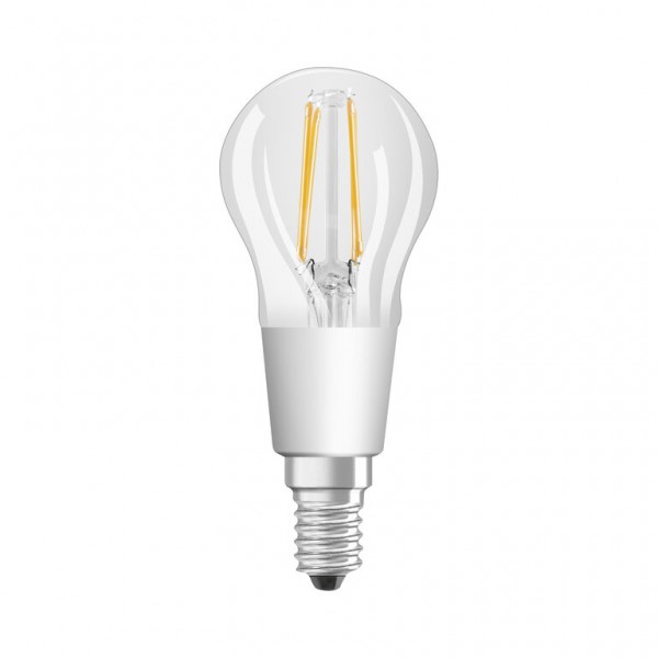 Osram / Ledvance Classic P LED Filament Bluetooth Smart+ 4-40W 827 warmweiß 470lm dimmbar E14 klar 300° 220-240V