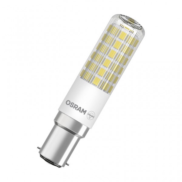 Osram / Ledvance Special T Slim T LED 6.5-60W 827 warmweiß 806lm B15d klar 320° 220-240V 80mm