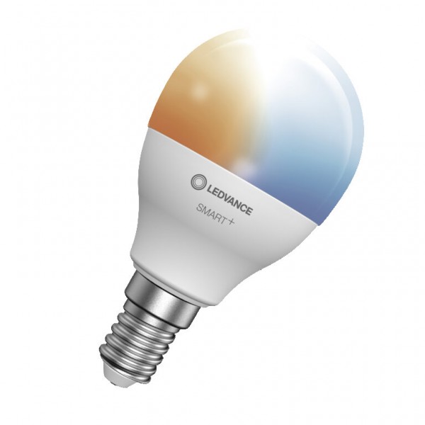 Osram / Ledvance Classic P LED Bluetooth Smart+ 4.9-40W 827-865 abstimmbares Weiß 470lm dimmbar E14 matt 150° 220-240V