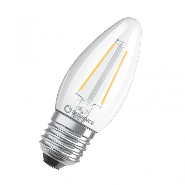 Osram / Ledvance Kerze B LED Filament Performance 4.8-40W 827 warmweiß 470lm dimmbar E27 klar 300° 220-240V