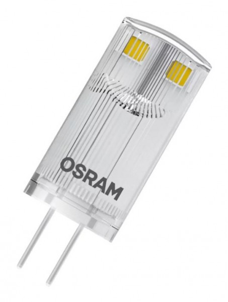 Osram LED Base 320° Pin 0,9-10W/827 warmweiß 100lm G4 12V 5er Blister