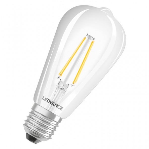 Osram / Ledvance Edison LED Filament WIFI Smart+ 6-60W 827 warmweiß 806lm dimmbar E27 klar 300° 220-240V