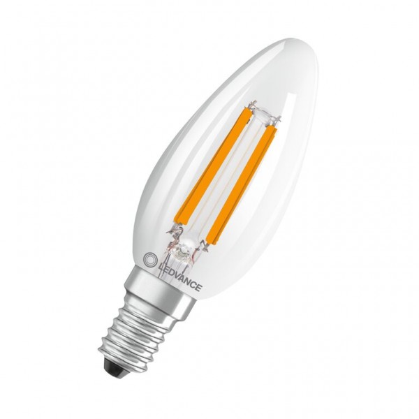 Osram / Ledvance Kerze B LED Filament Superior 2.9-40W 827 warmweiß 470lm dimmbar E14 klar 300° 220-240V