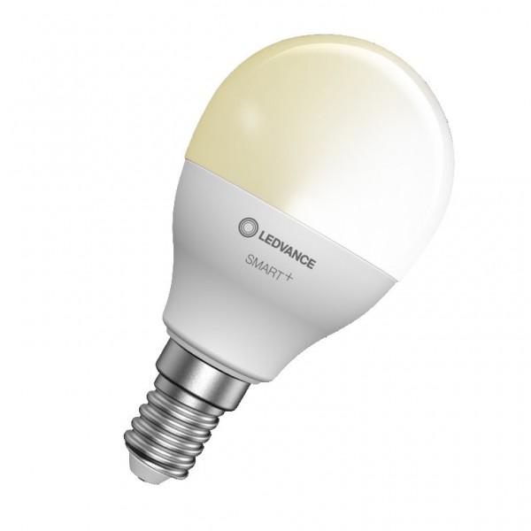 Osram / Ledvance Classic P LED Bluetooth Smart+ 4.9-40W 827 warmweiß 470lm dimmbar E14 matt 180° 220-240V