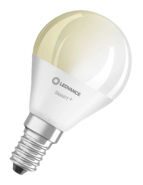 Osram / Ledvance Tropfen P40 LED WIFI Smart+ 4.9-40W 827 warmweiß 470lm dimmbar E14 matt 180° 3er Pack 220-240V