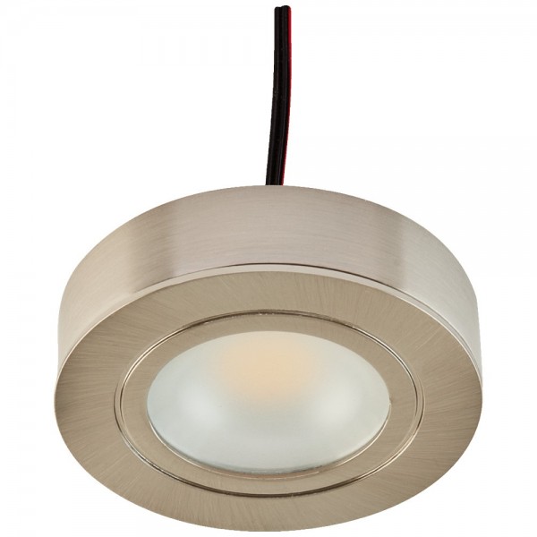 EVN Power-LED Leuchte Chrom rund 65x14mm 3W 3000K 200lm 21-40° IP20