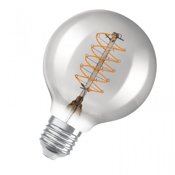 Osram / Ledvance Vintage 1906 Globe G80 LED Filament 7.8-30W 818 extra warmweiß 360lm dimmbar E27 rauchig 320° 220-240V