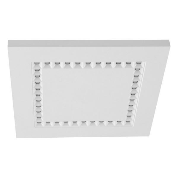 EVN LED Leuchte weiß viereckig 250x250x33mm 12W 3000K 1240lm >80° 200-240V IP20