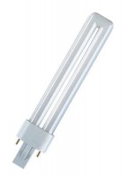 Leuchtstofflampe 180° 9W/830 weiß 600lm G23 dimmbar