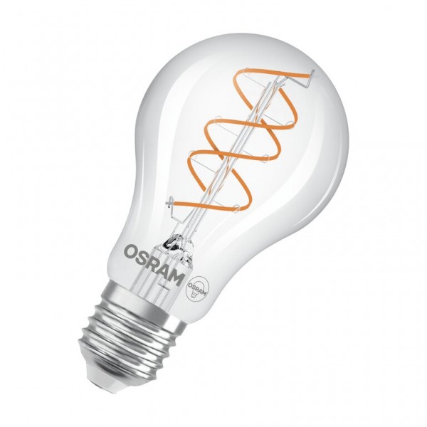 Osram / Ledvance Vintage 1906 Classic A LED Filament Spiral 8-60W 922 extra warmweiß 806lm dimmbar E27 klar 300° 220-240V