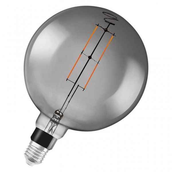 Osram / Ledvance Globe G200 LED Filament Bluetooth Smart+ 6-42W 825 warmweiß 500lm dimmbar E27 rauchig 320° 220-240V