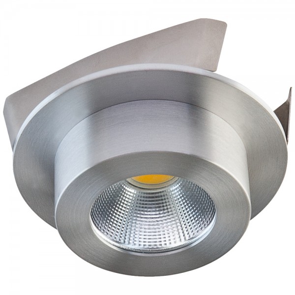 EVN Power-LED Leuchte Aluminium rund 83x43mm 6W 3000K 620lm 21-40° IP20