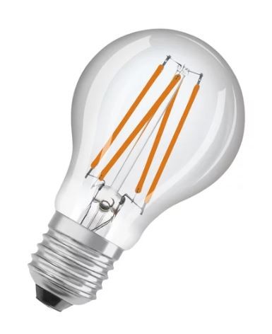 Osram / Ledvance Star+ Classic A LED Filament Sensor 7.3-60W 827 warmweiß 806lm E27 klar 320° 220-240V