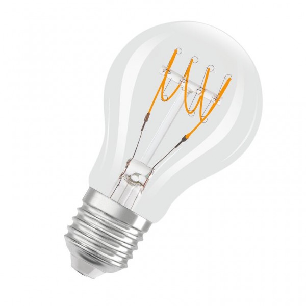 Osram / Ledvance Vintage 1906 Classic A LED Filament 4.8-40W 827 warmweiß 470lm dimmbar E27 klar 320° 220-240V