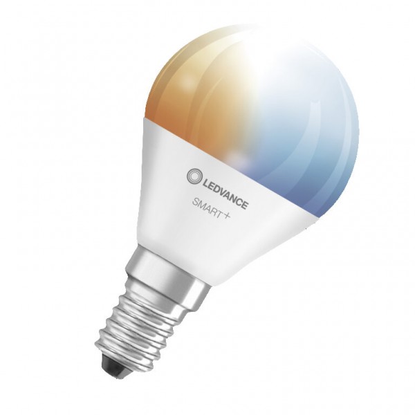 Osram / Ledvance Classic P LED WIFI Smart+ 4.9-40W 827-865 abstimmbares Weiß 470lm dimmbar E14 matt 180° 220-240V