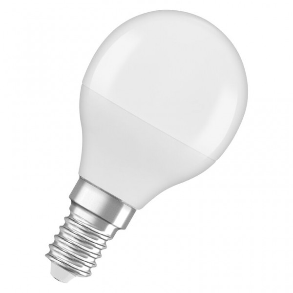 Osram / Ledvance Tropfen P LED Value 4.9-40W 840 kaltweiß 470lm E14 matt 180° 220-240V