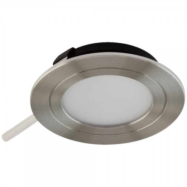 EVN LED Leuchte Chrom rund 70x20mm 3W 3000K 210lm >80° IP20