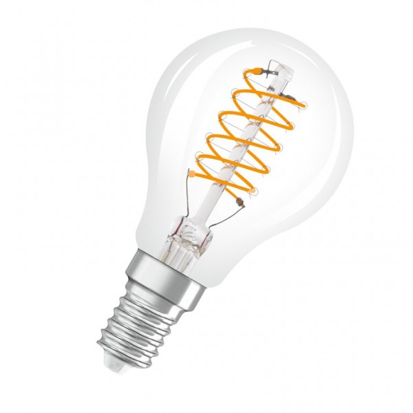 Osram / Ledvance Vintage 1906 Classic P LED Filament 4.8-40W 827 warmweiß 470lm dimmbar E14 klar 320° 220-240V