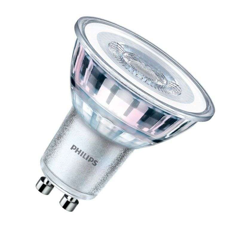 Philips CorePro LEDspot PAR16 4W 3000K Warmweiß 260lm GU10 Dimmbar ...