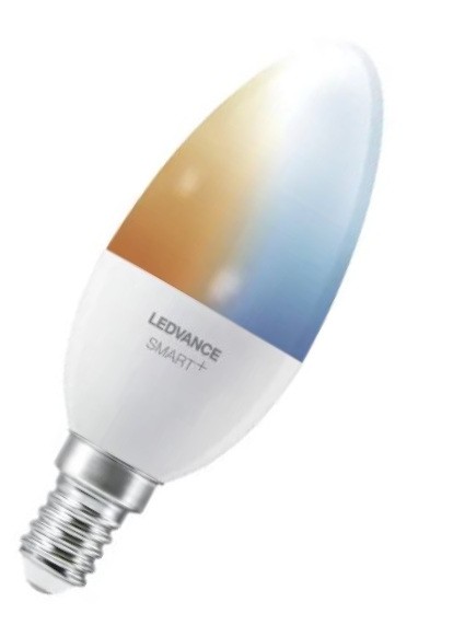 Osram / Ledvance Kerze B40 LED WIFI Smart+ 4.9-40W 827-865 abstimmbares Weiß 470lm dimmbar E14 matt 200° 3er Pack 220-240V