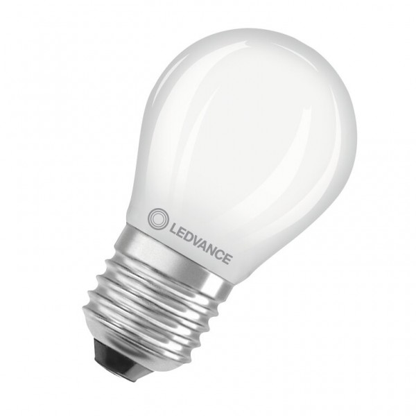 Osram / Ledvance Tropfen P LED Filament Performance 4.8-40W 827 warmweiß 470lm dimmbar E27 matt 320° 220-240V