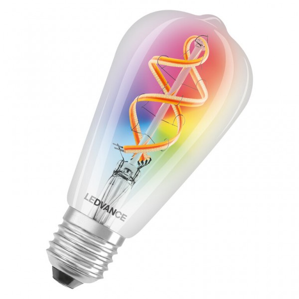 Osram / Ledvance Edison LED Filament WIFI Smart+ 4.5-30W 827 warmweiß 300lm dimmbar E27 klar 300° 220-240V