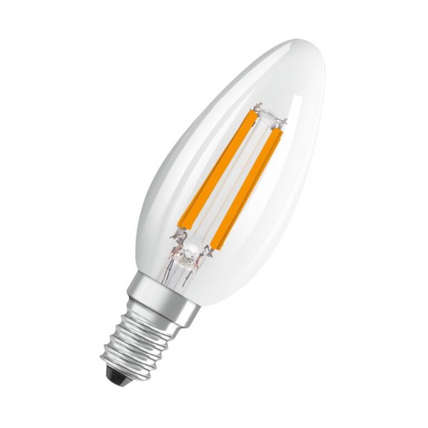 Osram / Ledvance Kerze B LED Filament UltraEfficient 1.2-25W 840 kaltweiß 255lm E14 klar 330° 220-240V