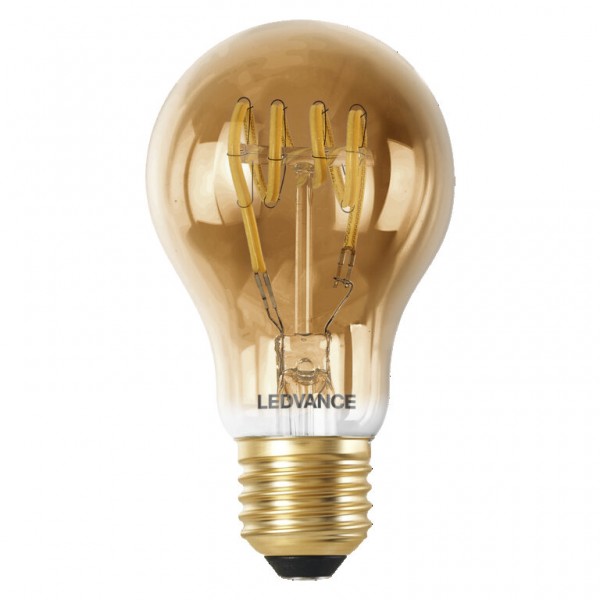 Osram / Ledvance Classic A LED Filament WIFI Smart+ 6-40W 822-850 abstimmbares Weiß 470lm dimmbar E27 gold 320° 220-240V