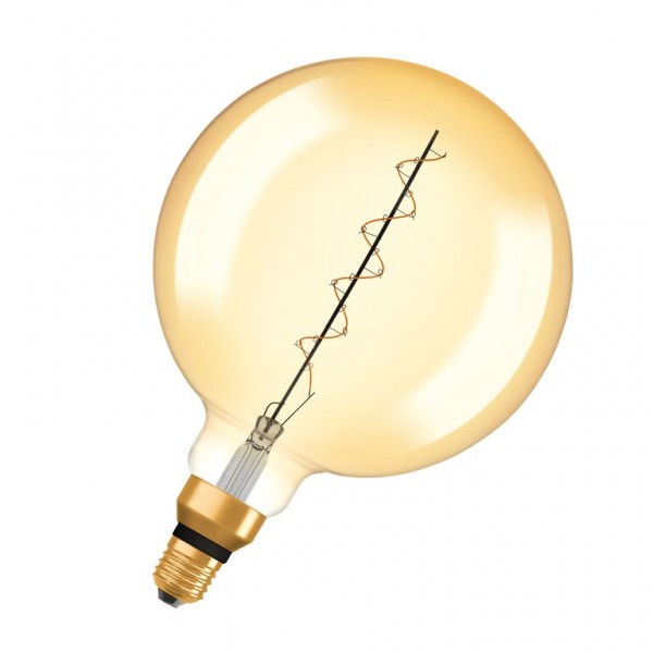 Osram / Ledvance Vintage 1906 Globe G200 LED Filament 4.8-33W 822 extra warmweiß 400lm dimmbar E27 gold 320° 220-240V