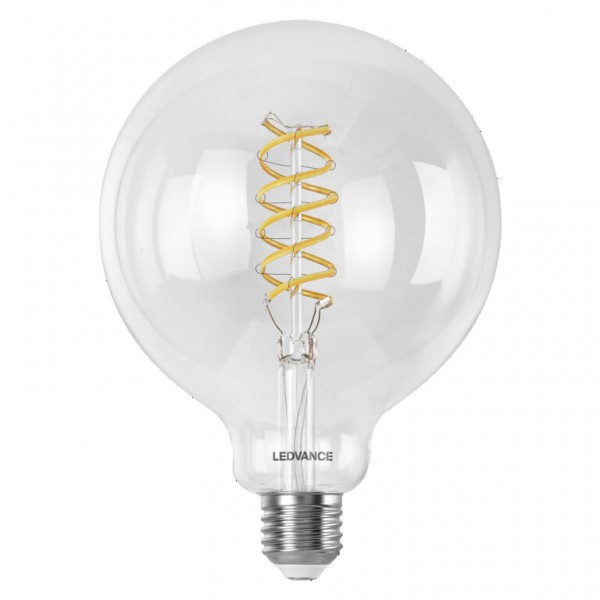 Osram / Ledvance Globe G125 LED Filament WIFI Smart+ 8-60W 827-865 abstimmbares Weiß 806lm dimmbar E27 klar 320° 220-240V