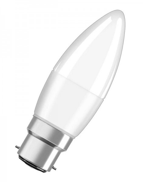 Osram LED Star Kerze B matt 4,9-40W/827 warmweiß 470lm B22d 220-240V