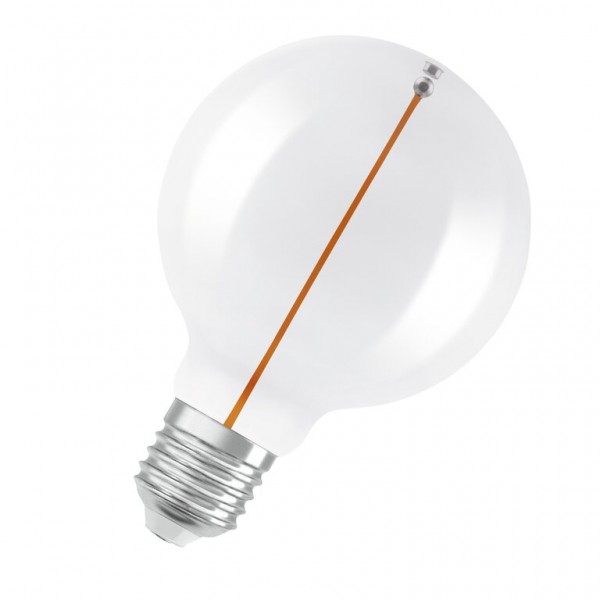 Osram / Ledvance Vintage 1906 Globe G95 LED Filament 2.2-16W 827 warmweiß 150lm E27 klar 320° 220-240V