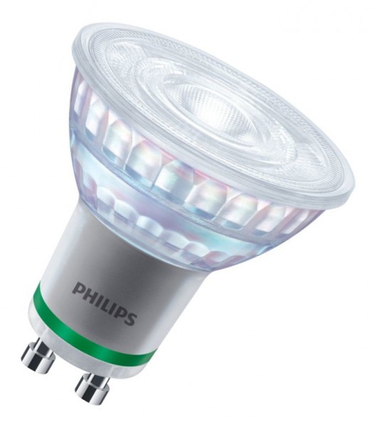 Philips Master LEDspot PAR16 UltraEfficient 2.1-50W 827 warmweiß 375lm GU10 klar 36° 220-240V