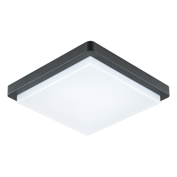 EVN LED Leuchte anthrazit viereckig 235x235x64mm 14W 3000K 1266lm >80° 100-240V IP54