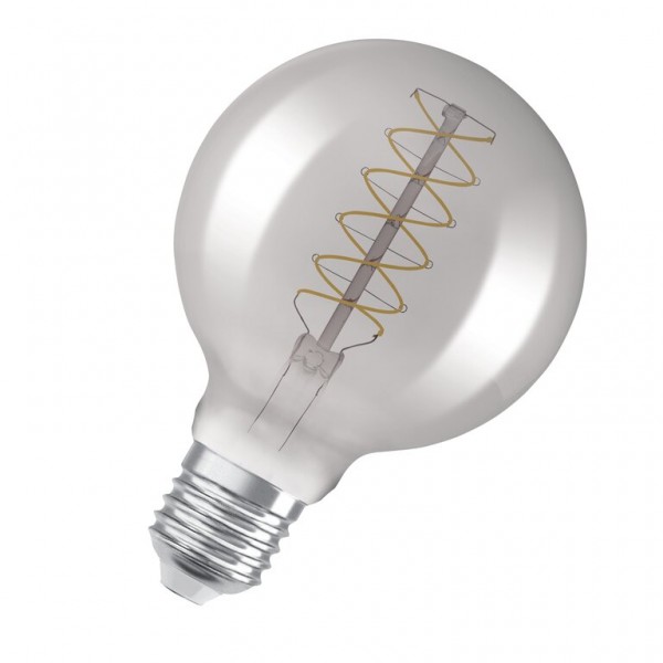 Osram / Ledvance Vintage 1906 Globe G95 LED Filament 7.8-30W 818 extra warmweiß 360lm dimmbar E27 rauchig 320° 220-240V