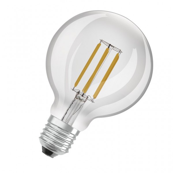 Osram / Ledvance Superior Globe G95 LED Filament UltraEfficient 4-60W 830 warmweiß 840lm E27 klar 320° 220-240V