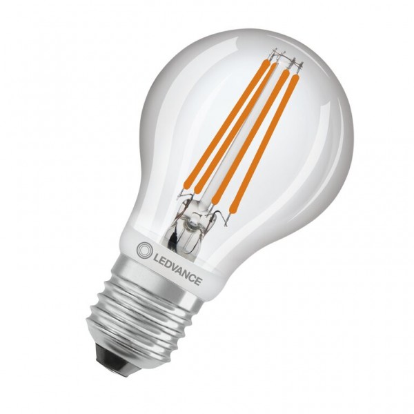 Osram / Ledvance Classic A LED Filament Superior MotionSensor 7.3-60W 827 warmweiß 806lm E27 klar 320° 220-240V