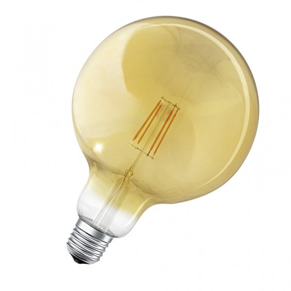 Osram / Ledvance Globe G125 LED Filament Zigbee Smart+ 6-52W 824 extra warmweiß 680lm dimmbar E27 gold 220-240V