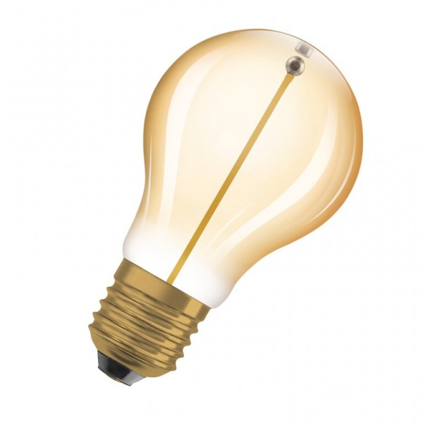 Osram / Ledvance Vintage 1906 Classic A LED Filament 1.8-8W 827 warmweiß 80lm E27 gold 320° 220-240V