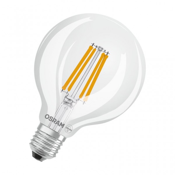 Osram / Ledvance Globe G95 LED Filament UltraEfficient 3.8-60W 840 kaltweiß 806lm E27 klar 300° 220-240V